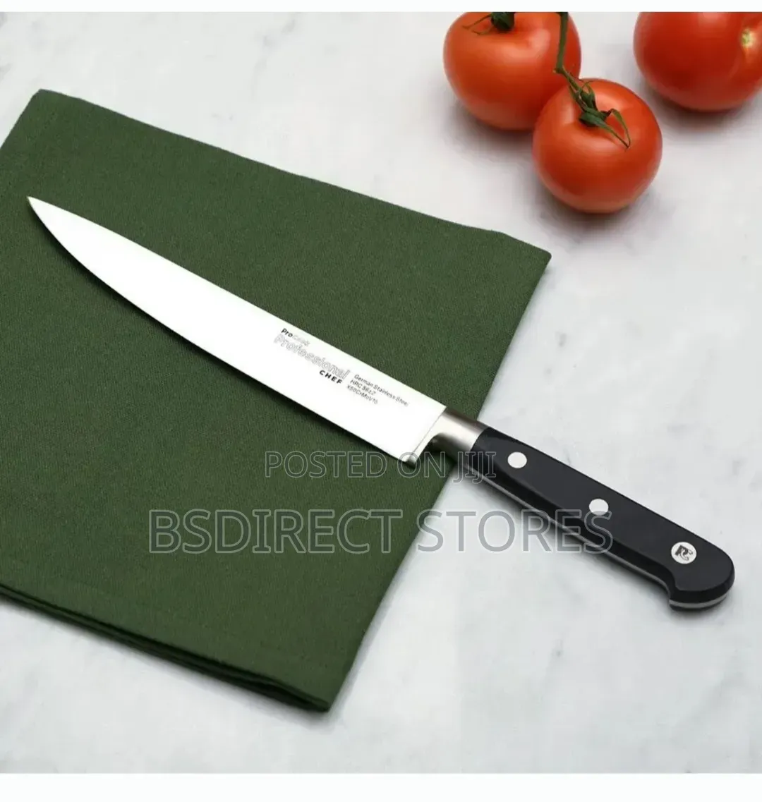 Prestige Dura Sharp Slicer Knife 8'' With Soft Touch Non- Slip Handles