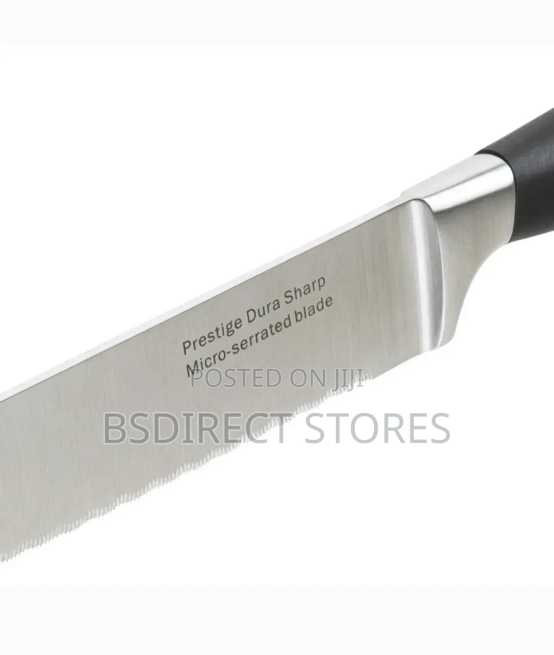 Prestige Dura Sharp Slicer Knife 8'' With Soft Touch Non- Slip Handles