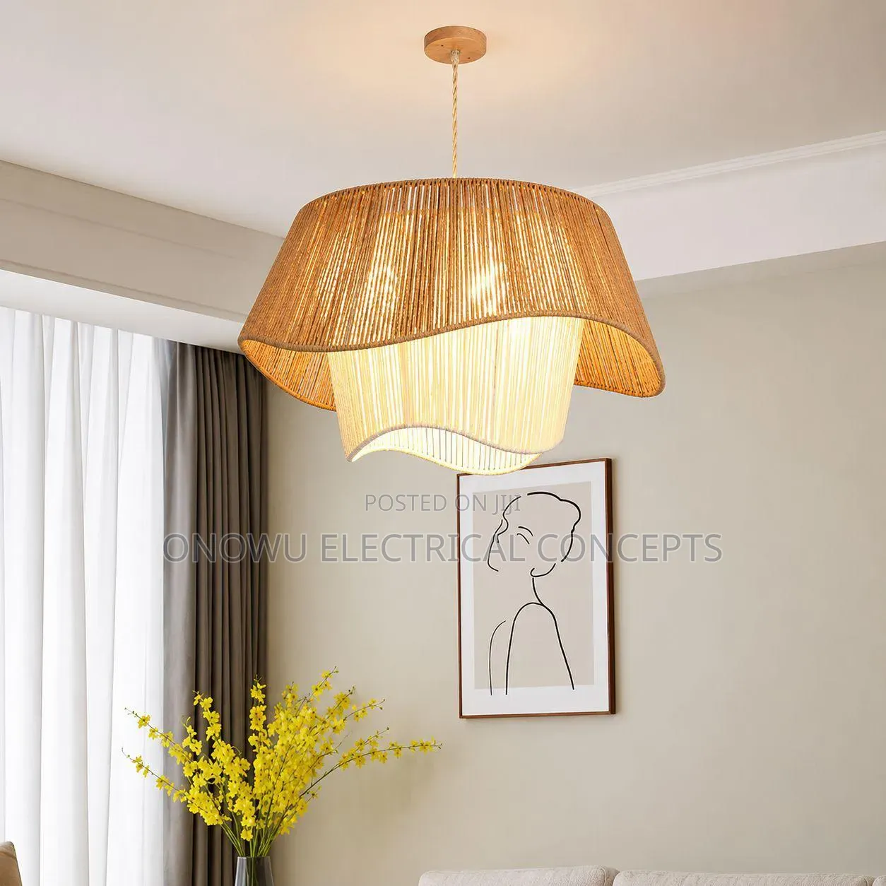 Modern LED Ceiling Chandelier Lights for Living Room Bedroom Dining