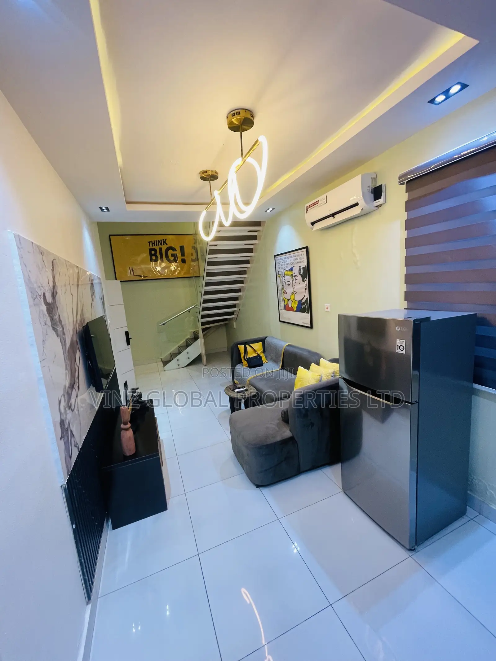 Luxury 1 Bedroom Loft Apartment With Gym and Excellent Facilities