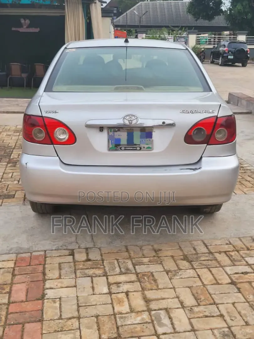 Toyota Corolla S 2007 Silver