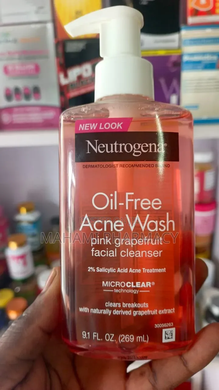 Neutrogena Oil-Free Acne Wash Pink Grapefruit 269ml