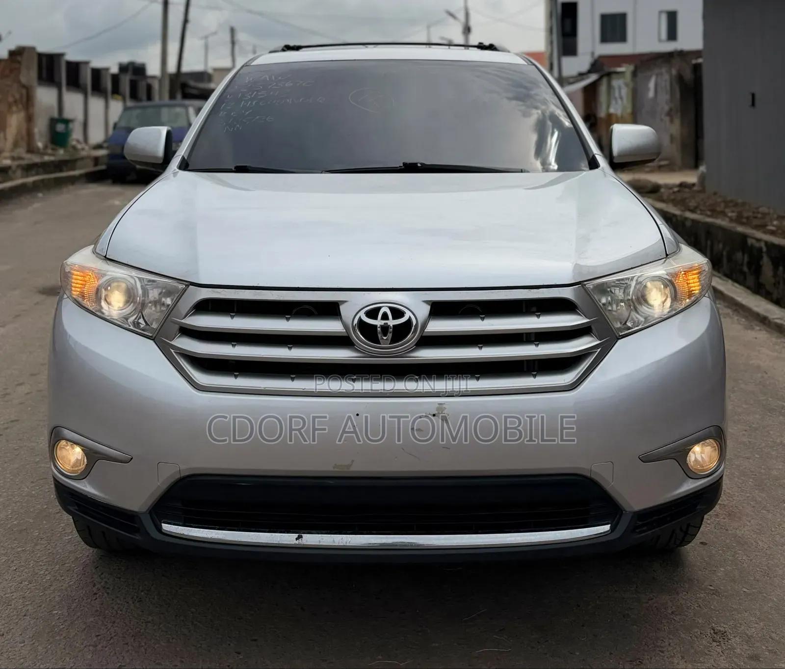 Toyota Highlander 2012 Silver