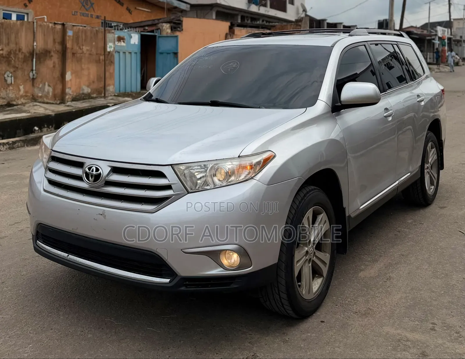Toyota Highlander 2012 Silver