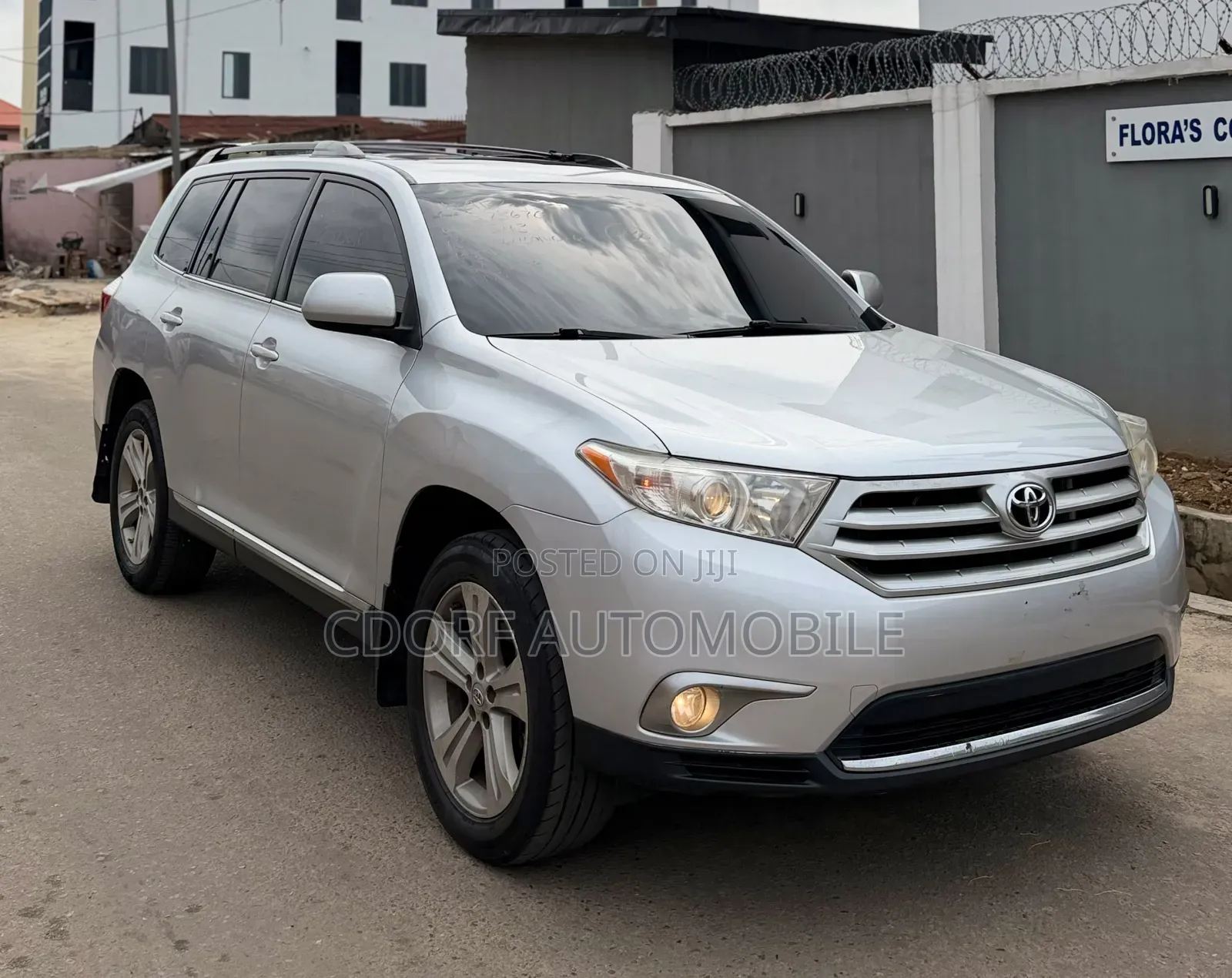 Toyota Highlander 2012 Silver