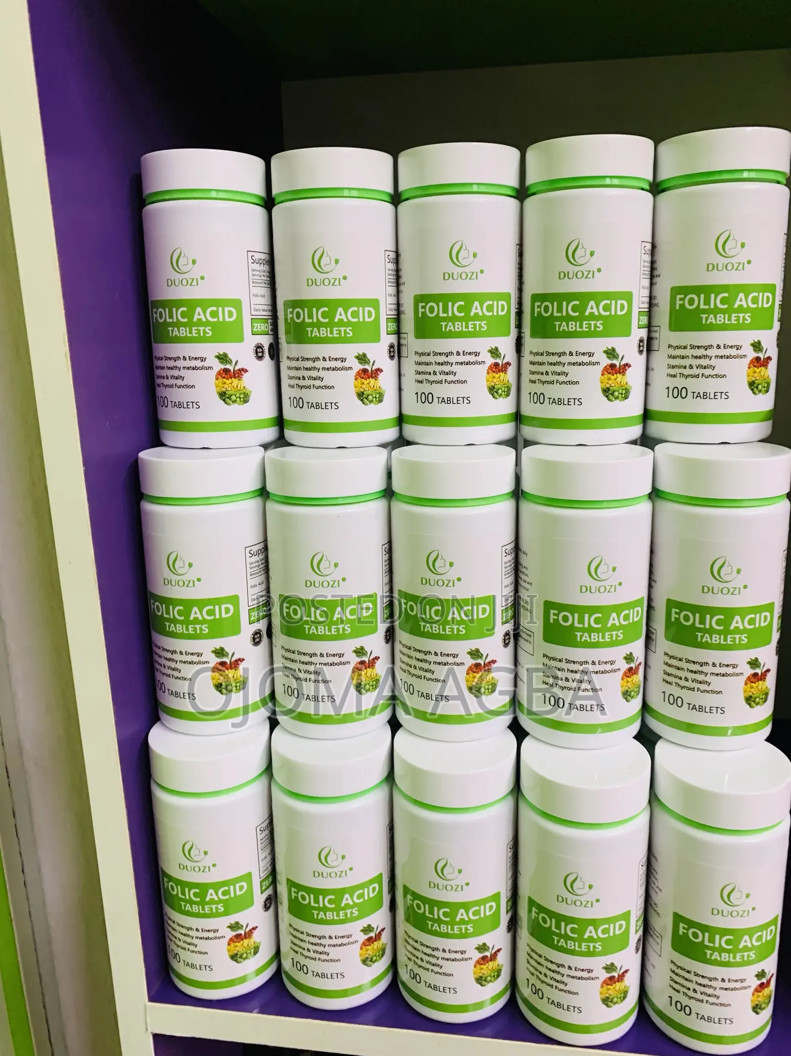 Calcium, Mag and Zinc and Folic Acid Strictly Wholesale (MOQ 20 Pieces