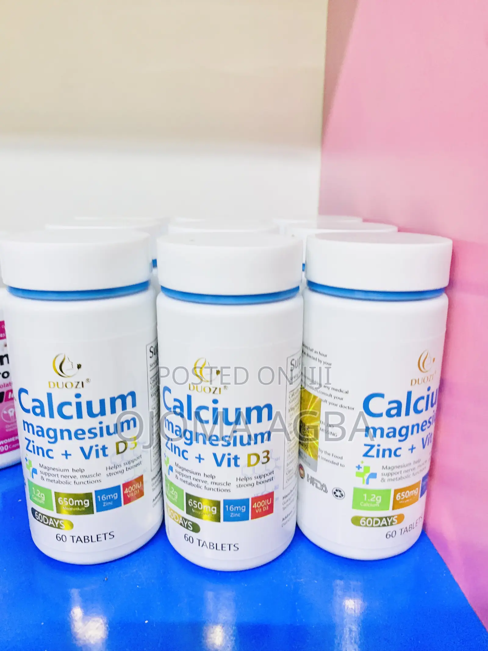 Calcium, Mag and Zinc and Folic Acid Strictly Wholesale (MOQ 20 Pieces