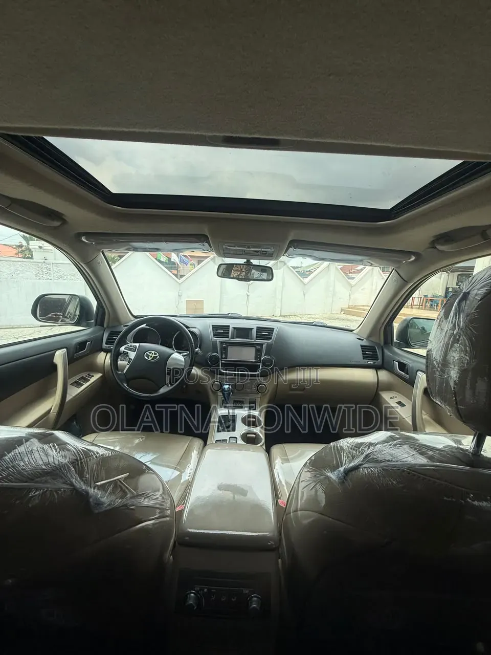 Toyota Highlander Limited 3.5l 4WD 2013 Blue