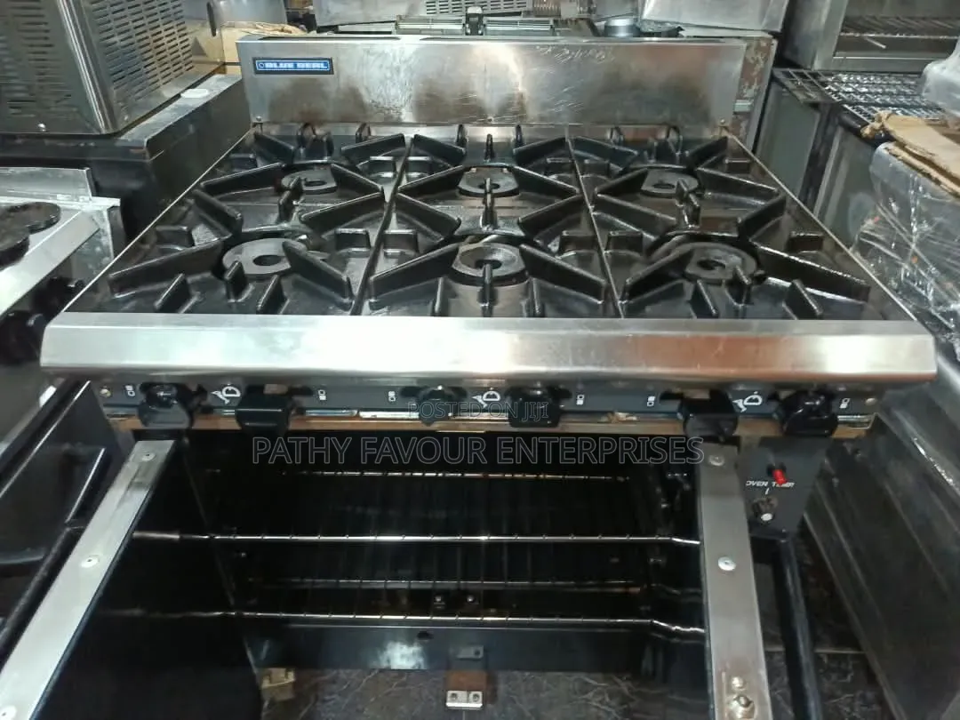 6 Burner Gas Oven Blue Seal Product