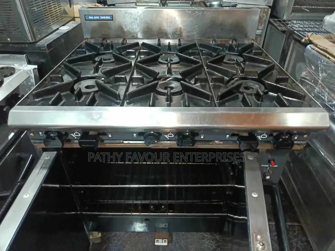 6 Burner Gas Oven Blue Seal Product