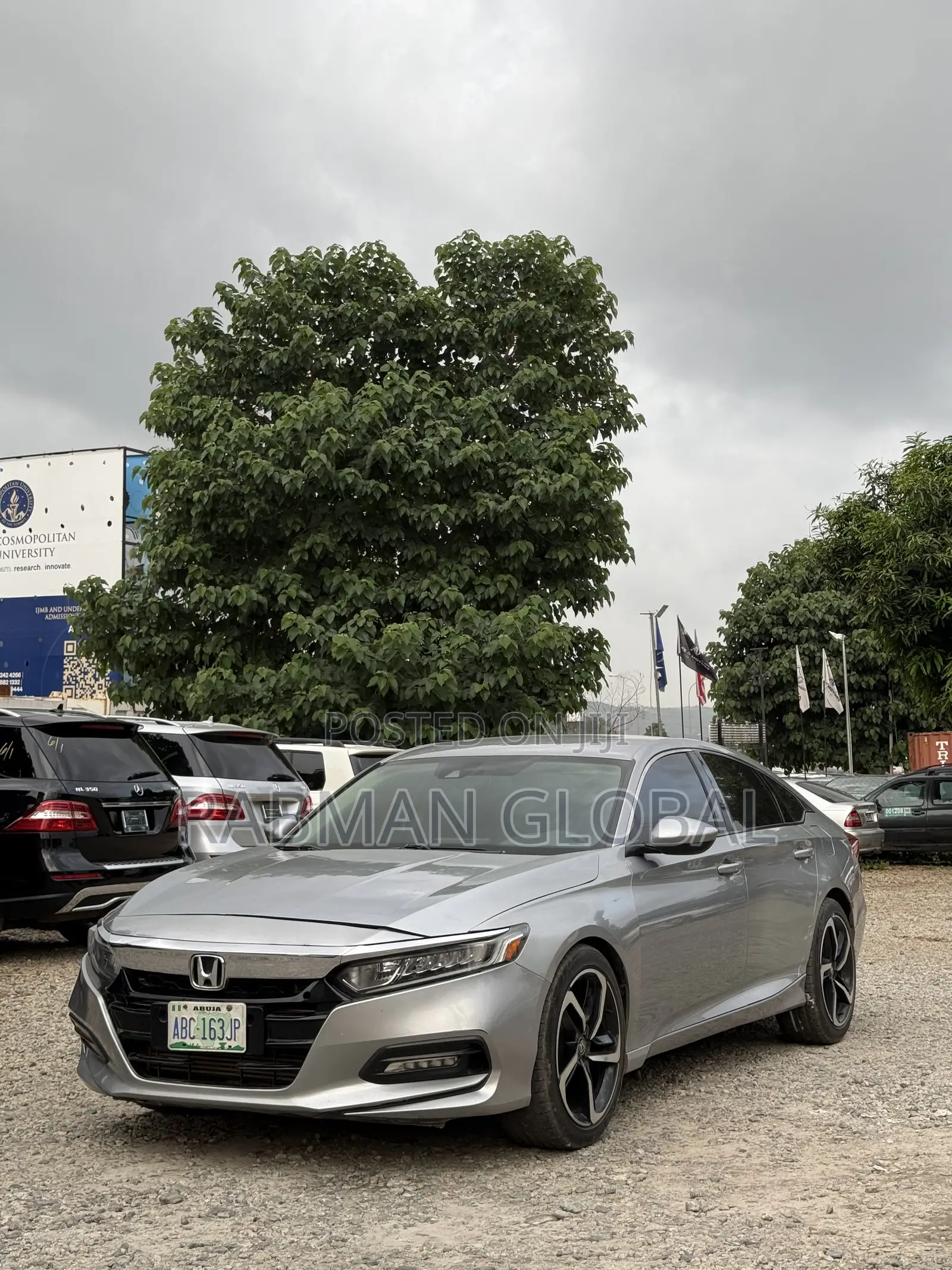 Honda Accord EX-L (1.5L 4cyl Turbo CVT) 2019 Gray
