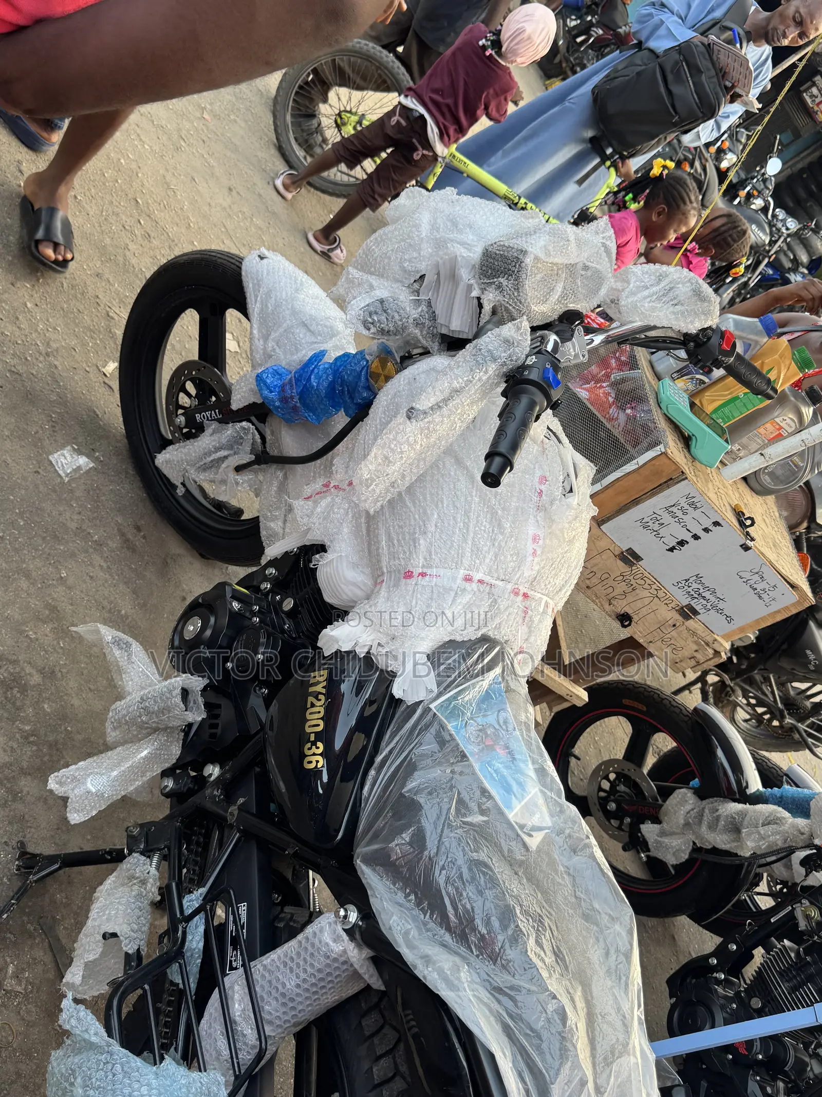 New Royal Motorcycle 2026 Black