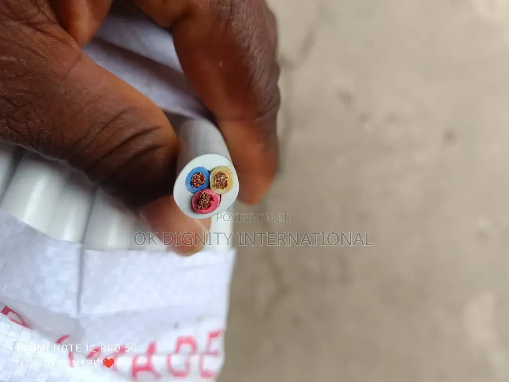 4mm × 3 Core Flexible Cable Lagos Star | 100 Metres
