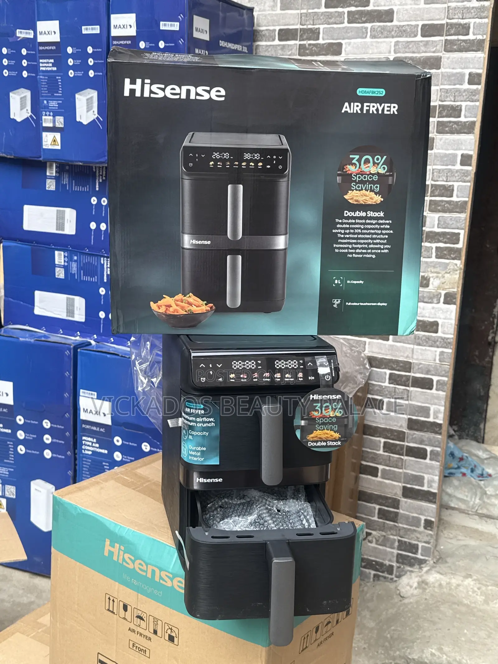 Hisense Airfryer 8L Dual