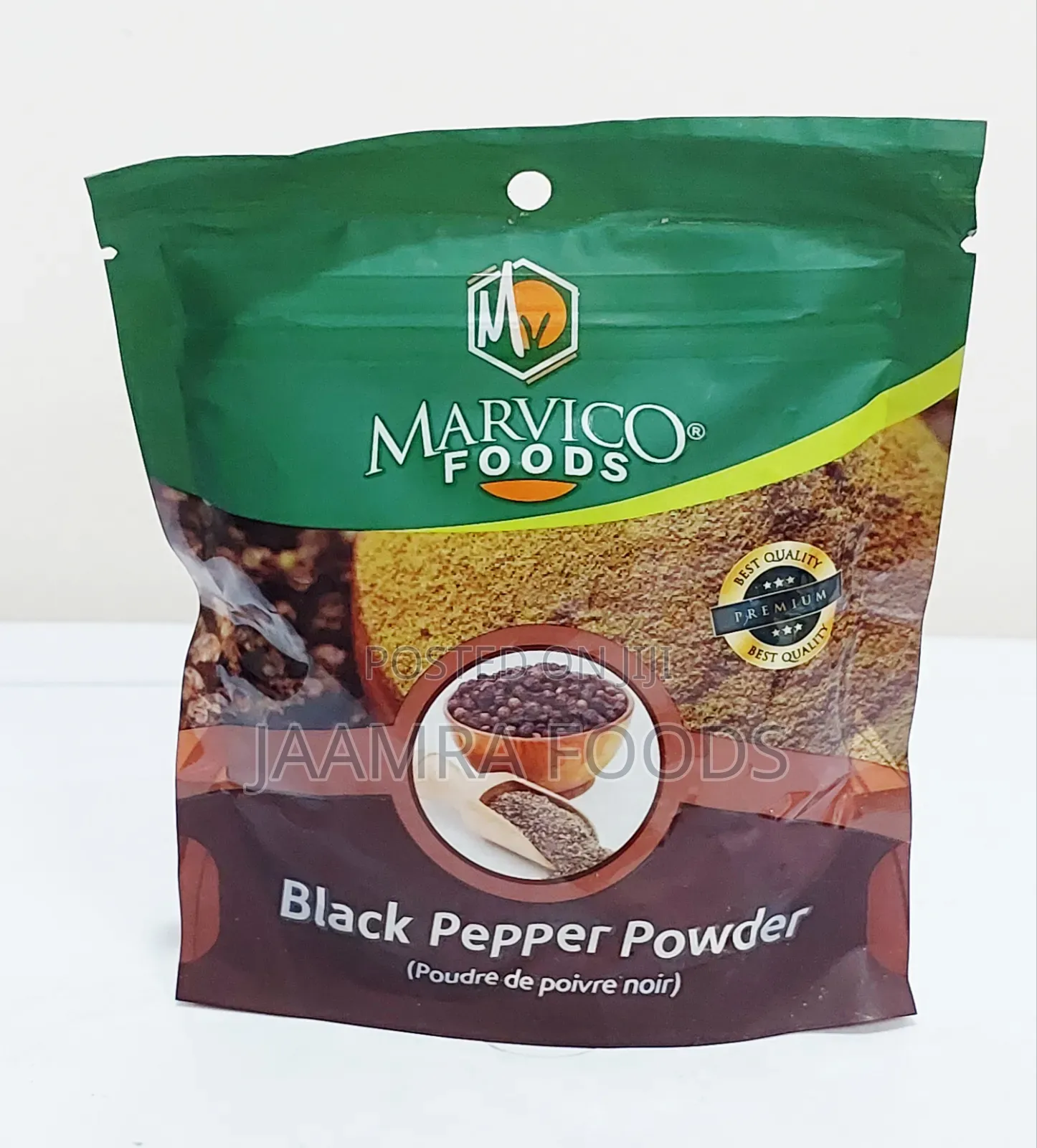 Black Pepper Powder (Marvico Foods 100g)