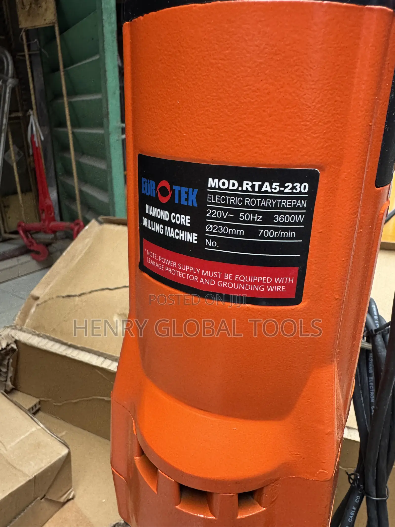 EUROTEK Diamond Core Drilling Machine
