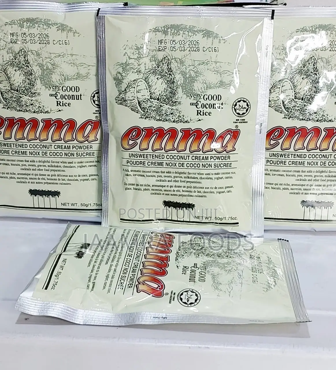 Unsweetened Coconut Cream Powder (Emma)