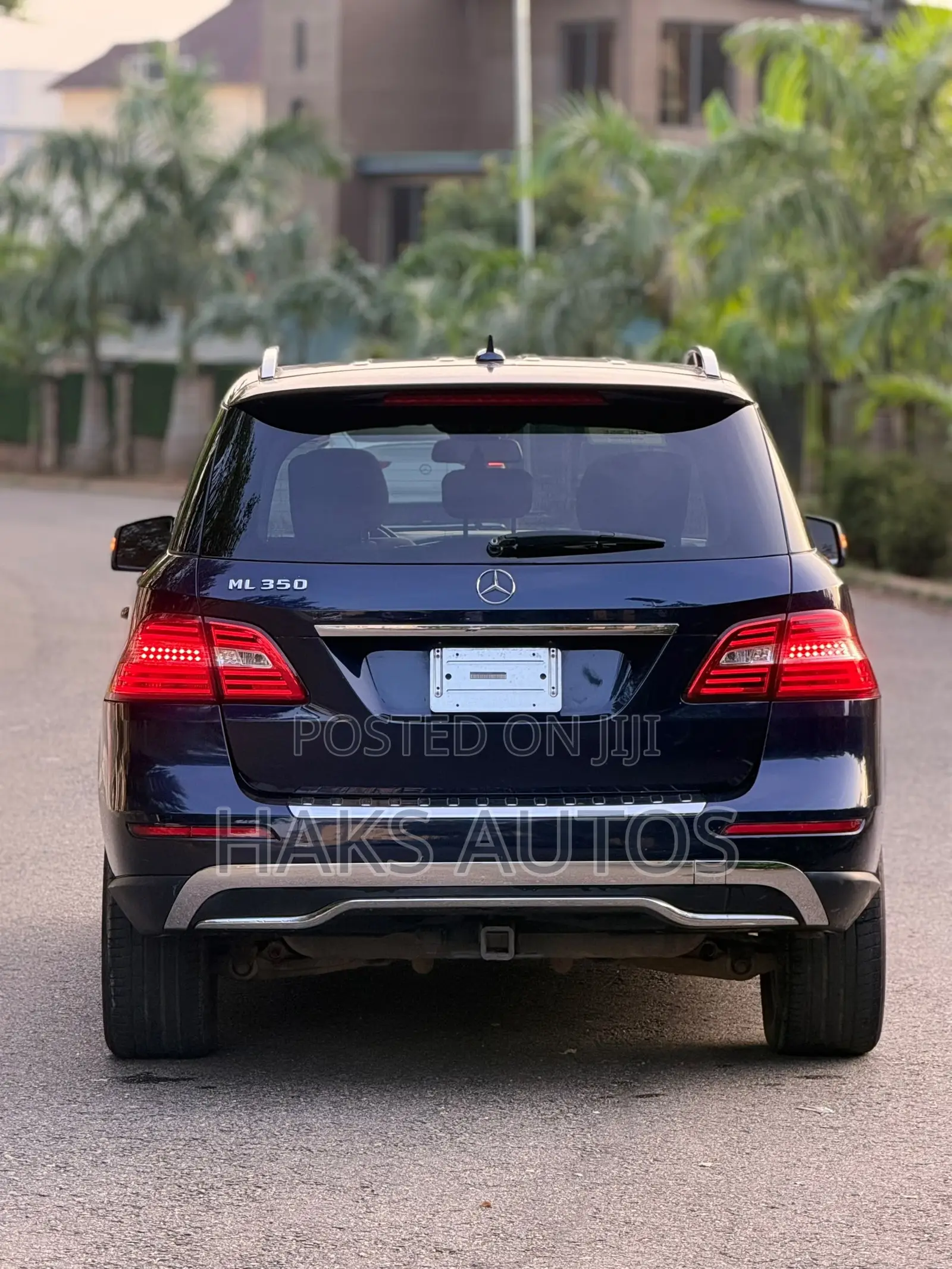 Mercedes-Benz M Class 2013 Blue