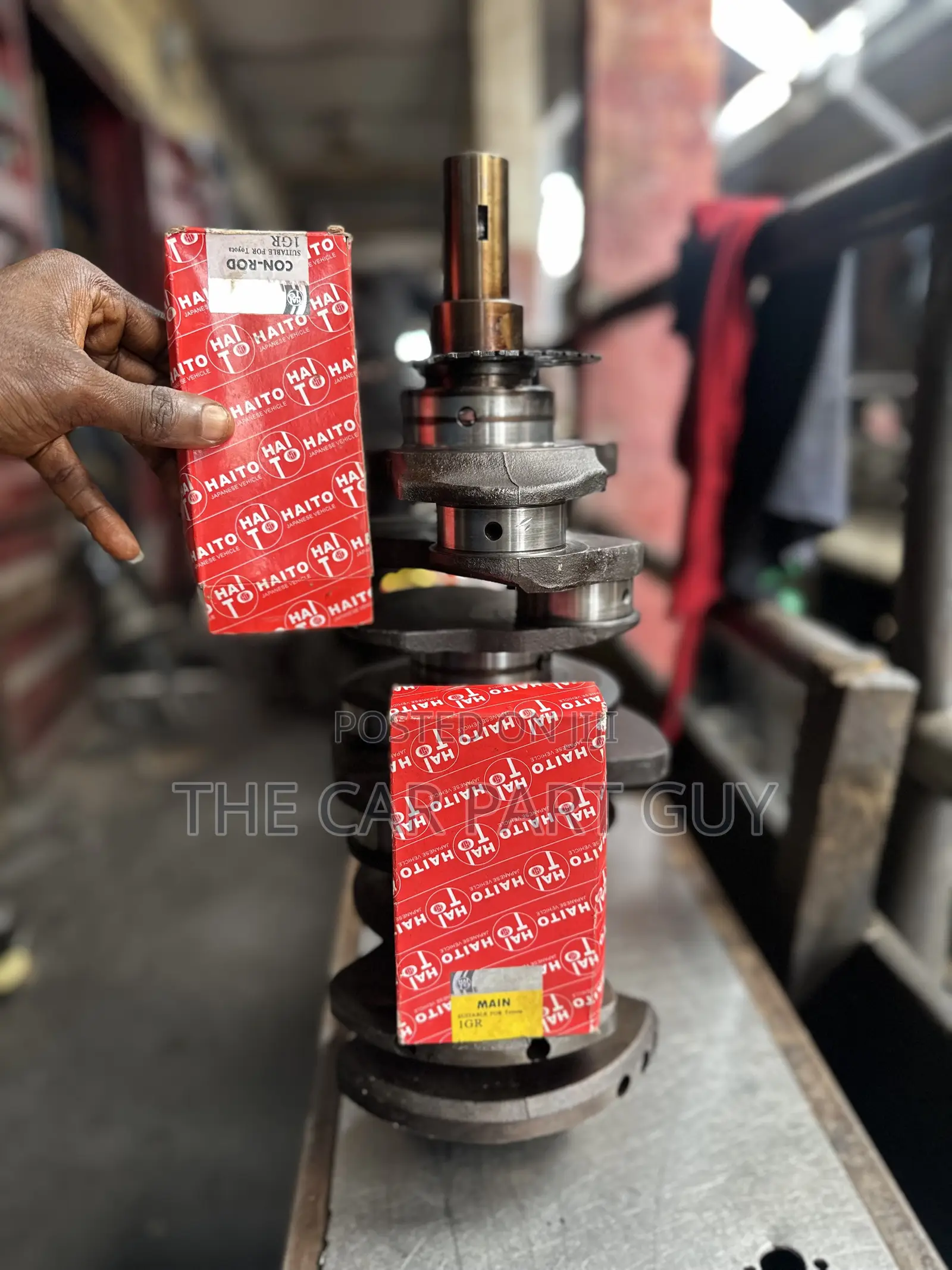 Crankshaft 1gr With Brand New Metal