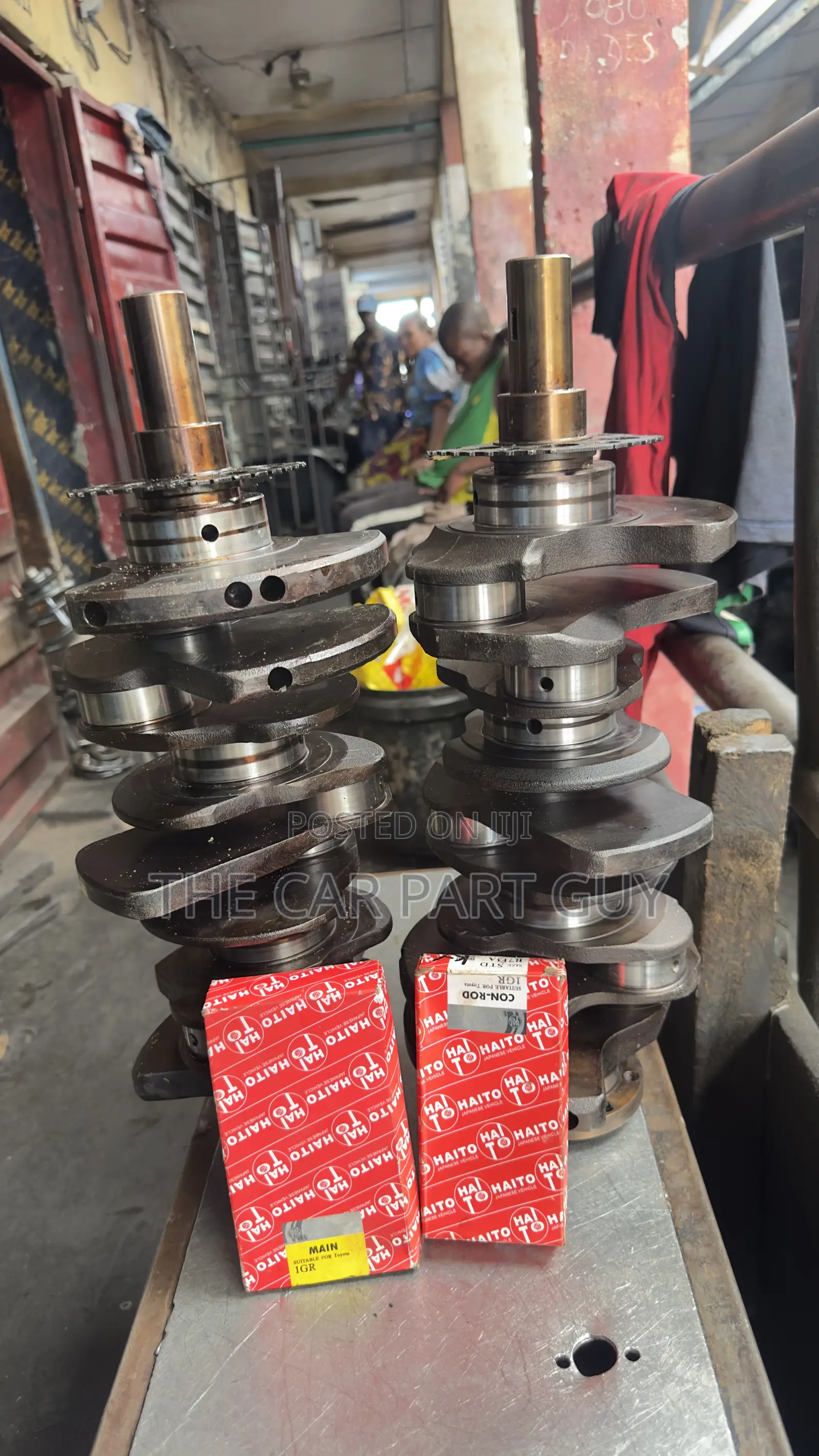Crankshaft 1gr With Brand New Metal