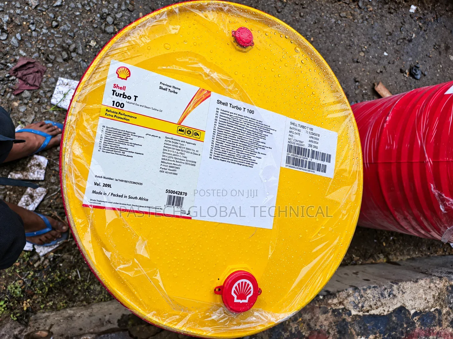 Shell Turbo T 100 Turbine Oil || 209L Drum