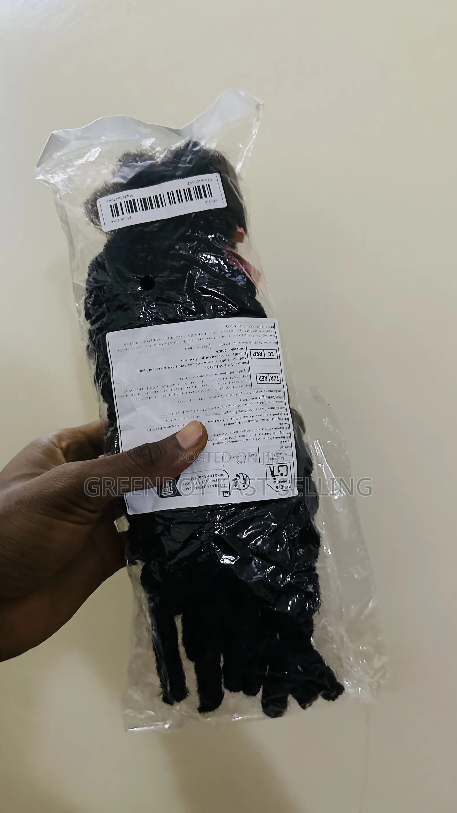 1 Pack 12 Strands Double Twisting Locs Black for Men