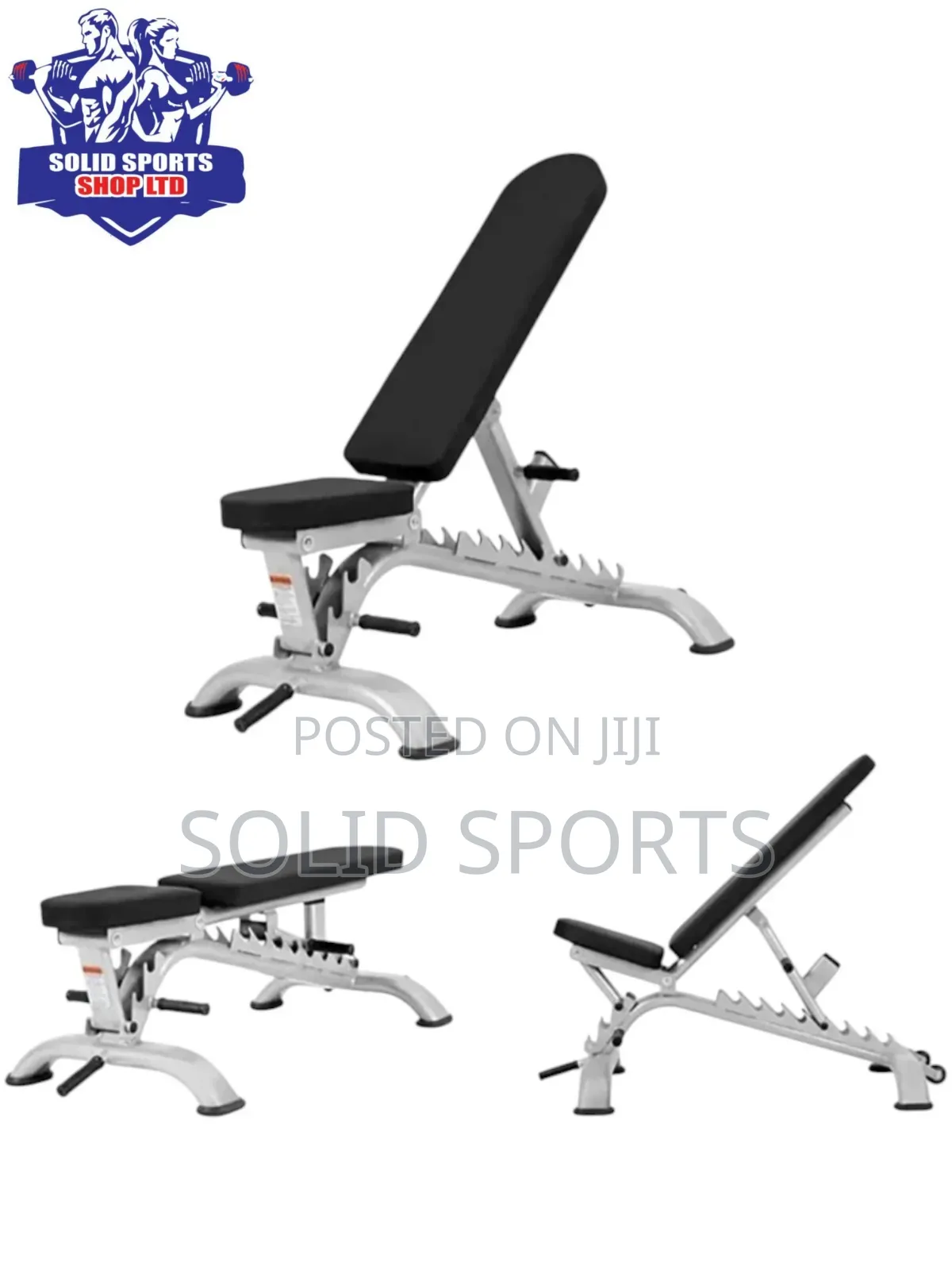 Adjustable Bench Offers Multiple Incline