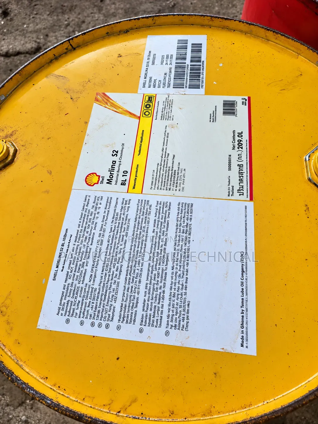 Shell Morlina S2 BL 10 || 209L Drum