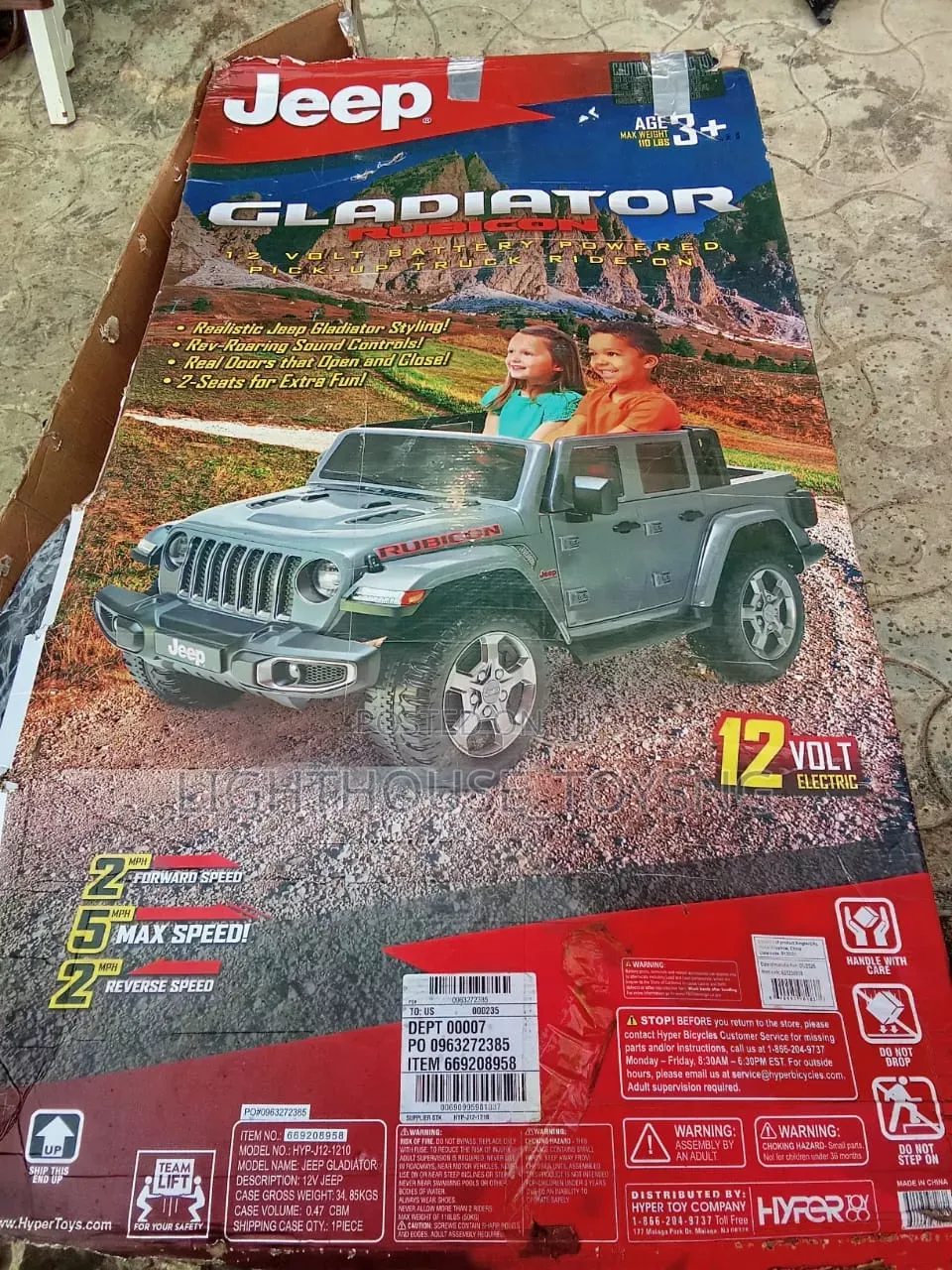 Jeep Ride on Electric Cars
