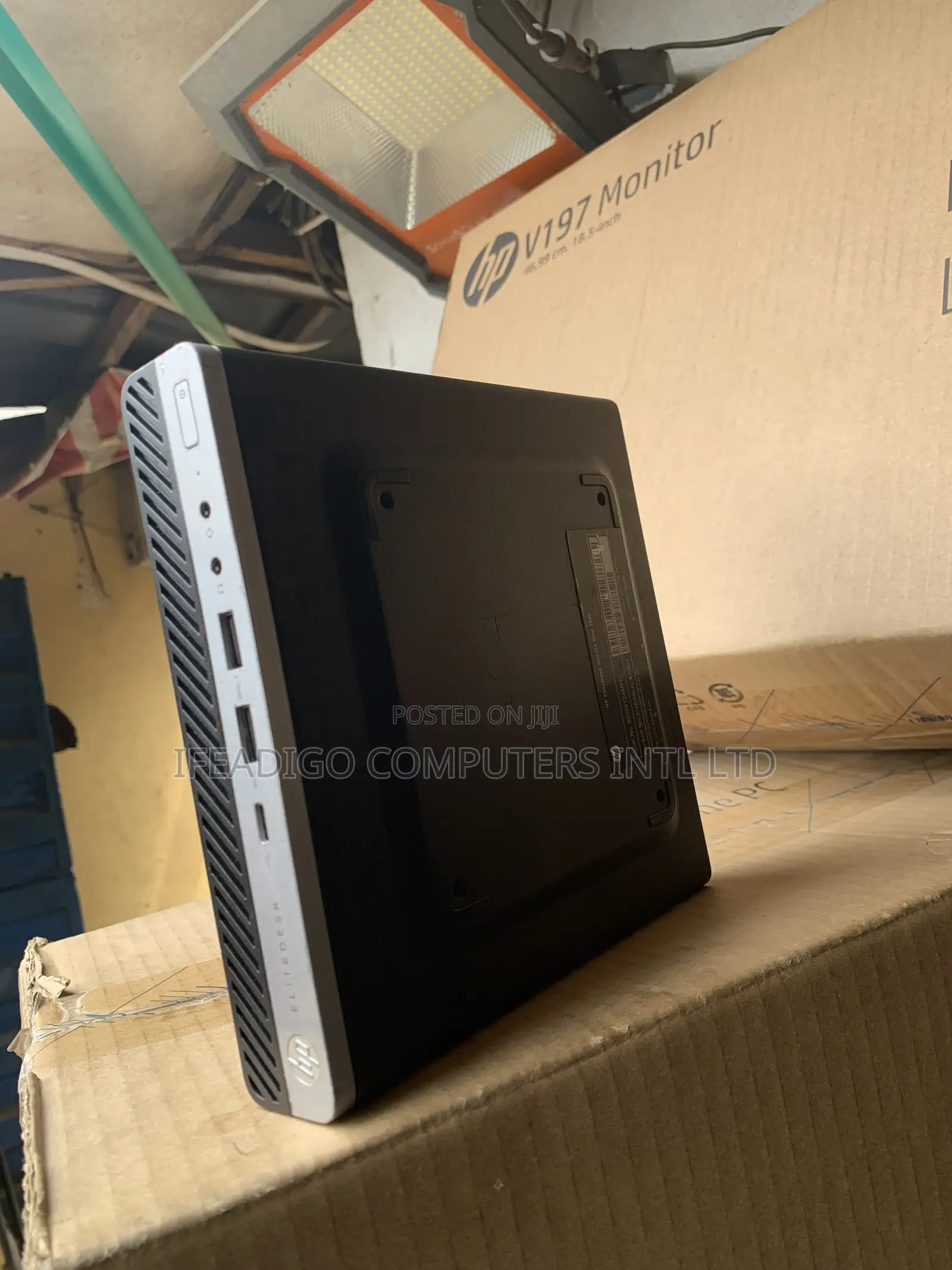 New Desktop Computer HP ProDesk 600 G3 8GB Intel Core i5 SSD 256GB
