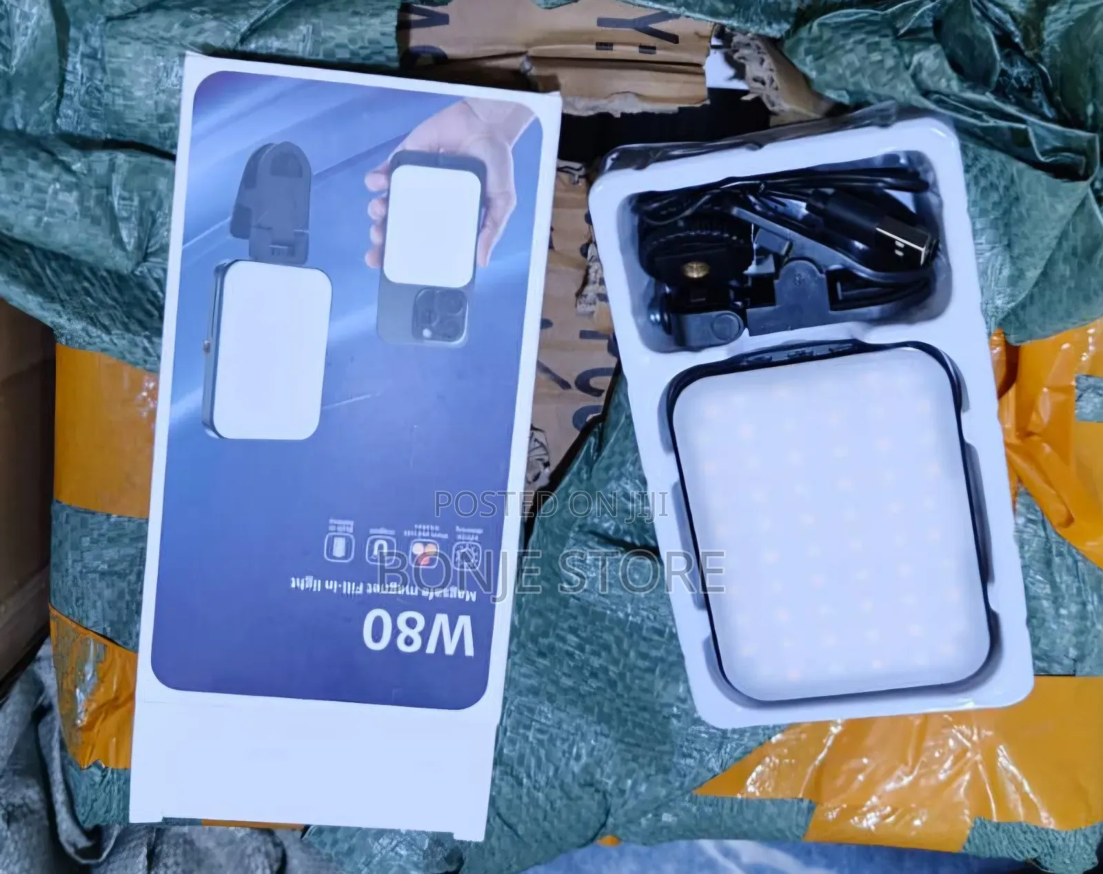 RGB Mobile Rechargeable Magnetic Selfie Fill Light Live Streaming