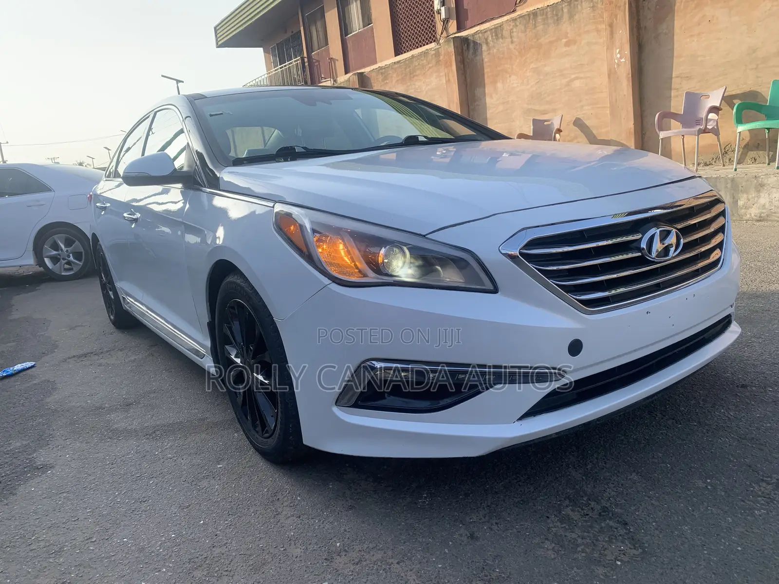 Hyundai Sonata Limited 2.0T 4dr Sedan (2.0L 4cyl Turbo 6A) 2015 White