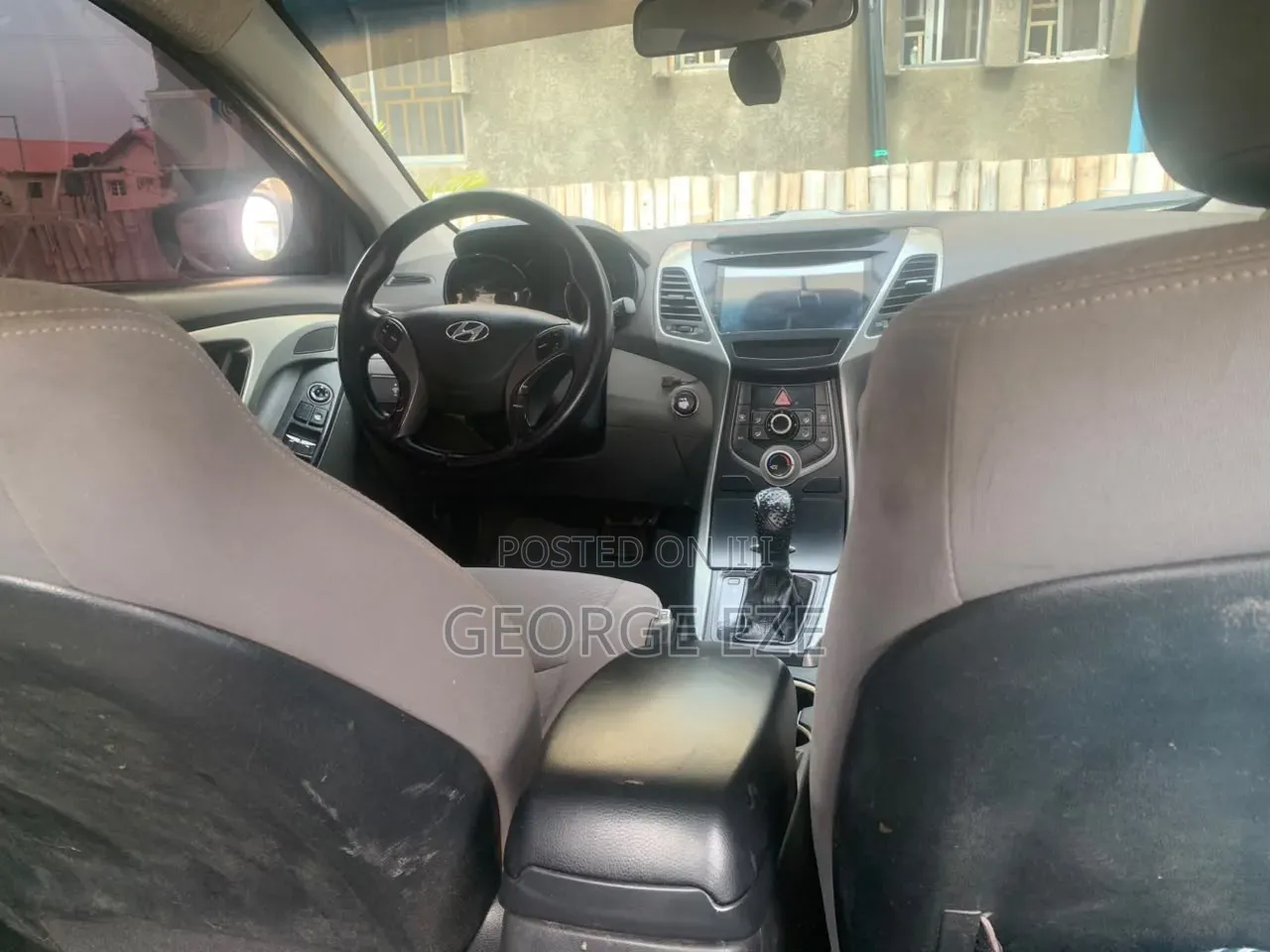 Hyundai Elantra 2013 Black