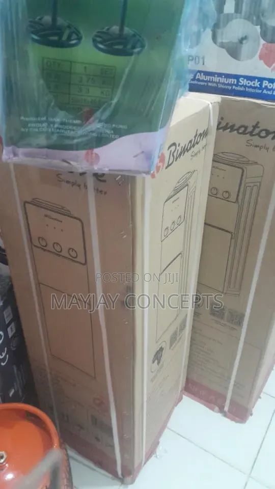 Binatone Hot and Cold Water Dispenser With Storage Cabinet-Low Watt