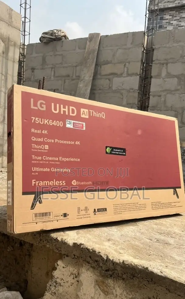 LG 75-Inch Large Screen Smart TV for Movies