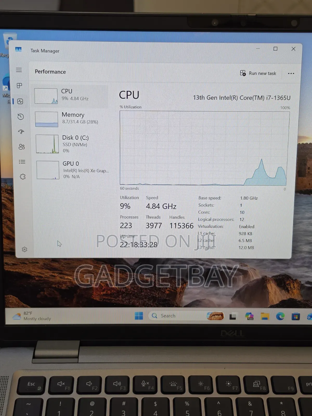 Laptop Dell Latitude 7440 32GB Intel Core i7 SSD 512GB
