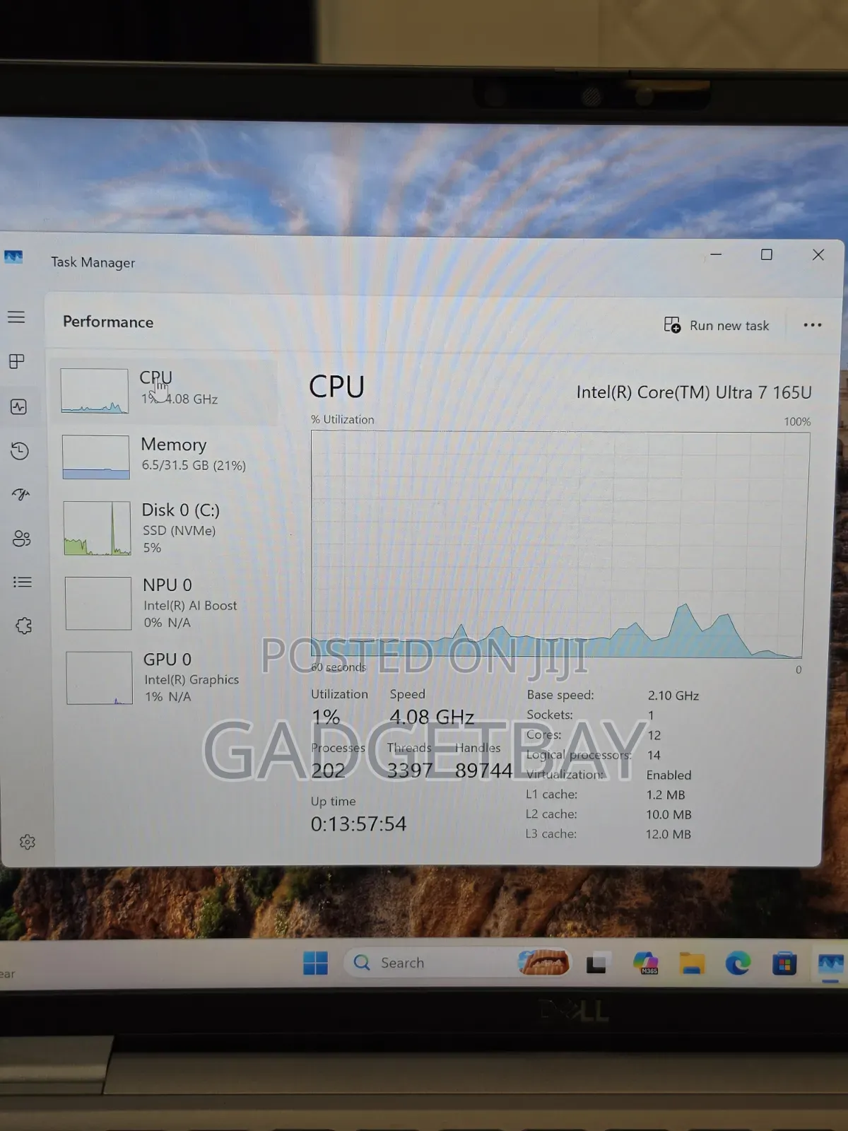 Laptop Dell Latitude 7450 32GB Intel Core Ultra 7 SSD 512GB