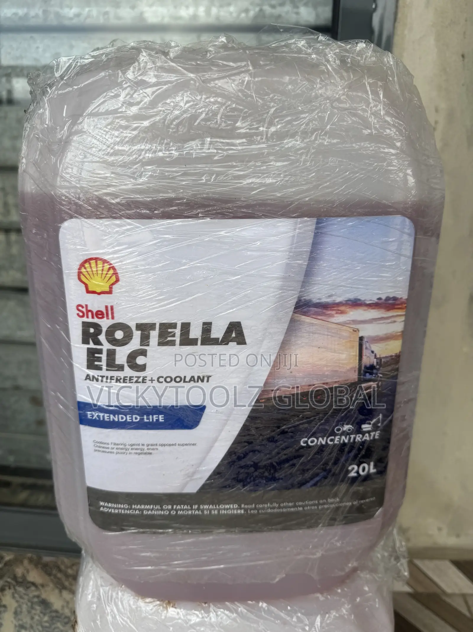 20Liters Pail of Shell Rotella ELC