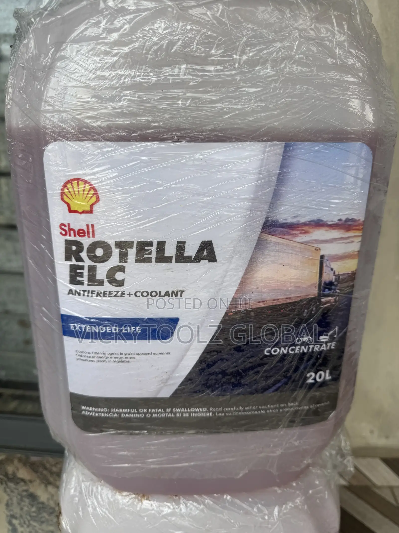 20Liters Pail of Shell Rotella ELC