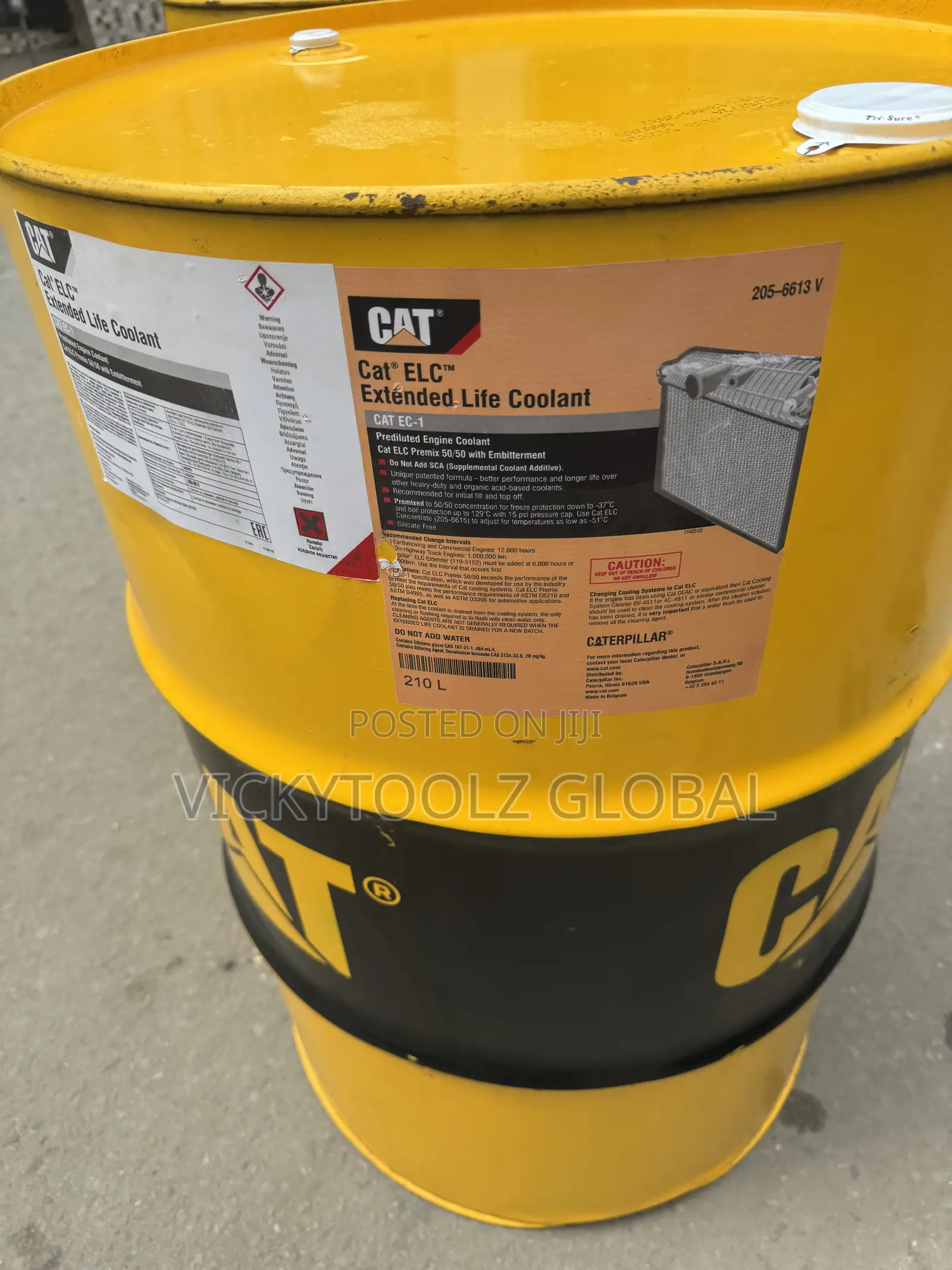 210Liters Drum Cat Extended Life Coolant 205-6613