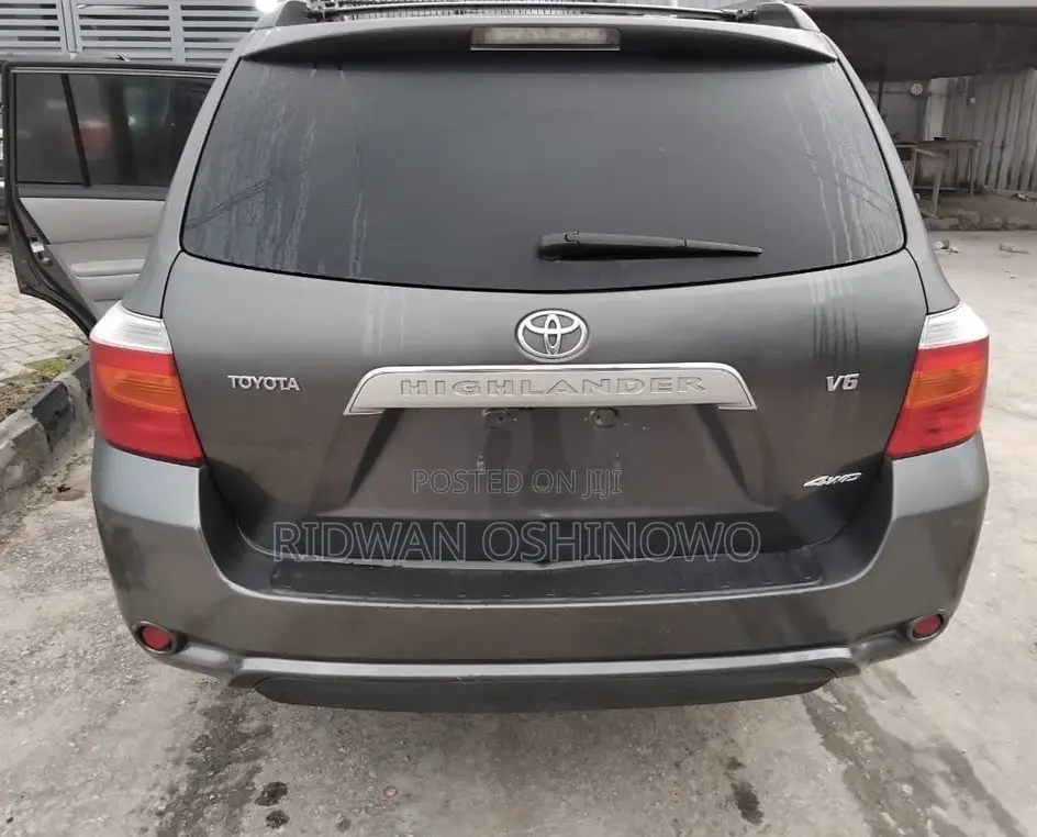 Toyota Highlander Sport 2008 Gray