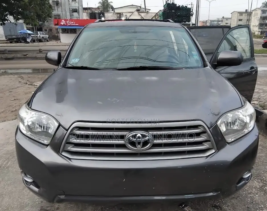 Toyota Highlander Sport 2008 Gray