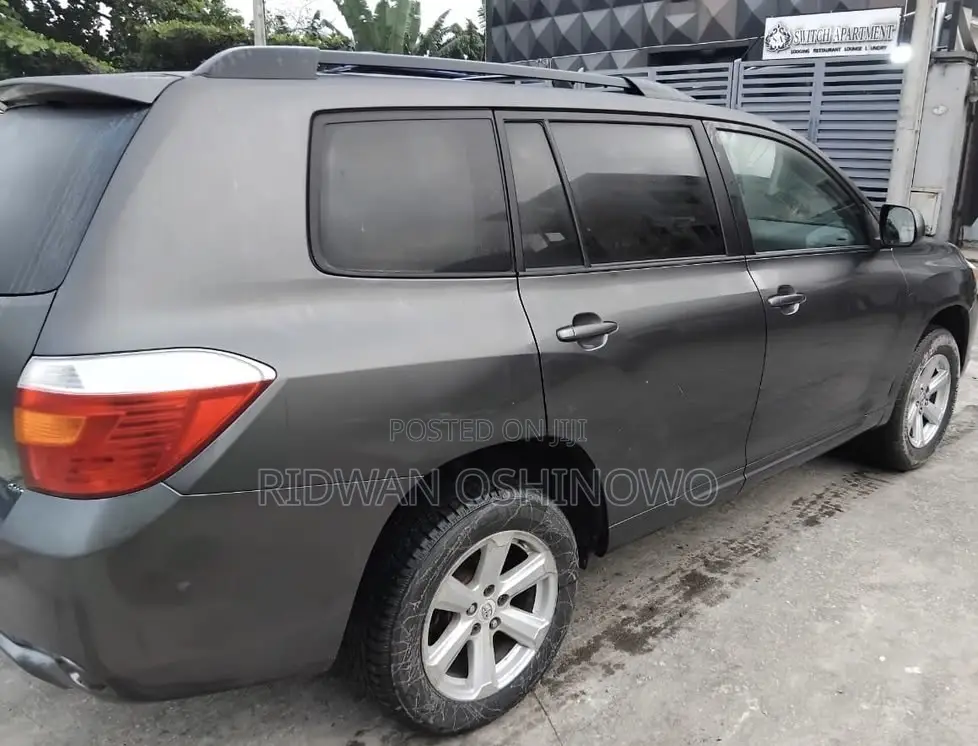 Toyota Highlander Sport 2008 Gray