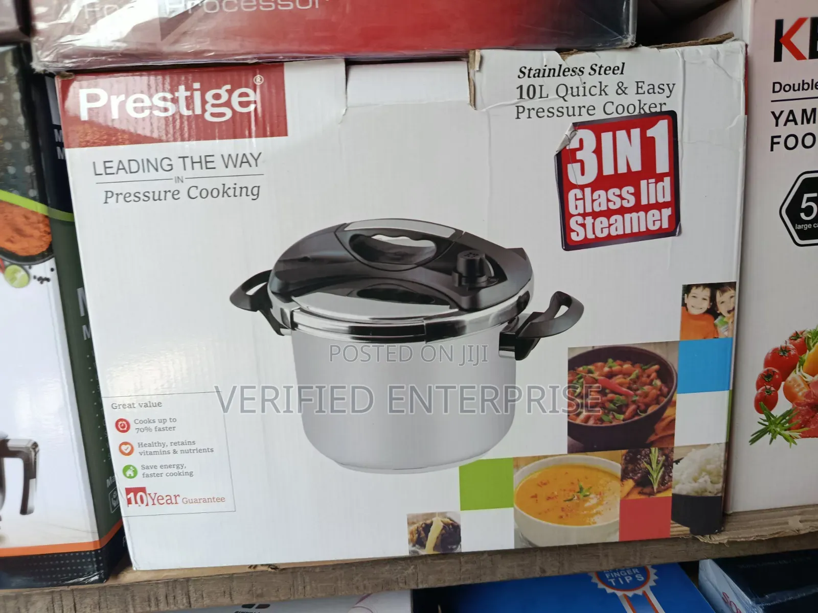 Prestige Stainless Pressure Pot - 10L