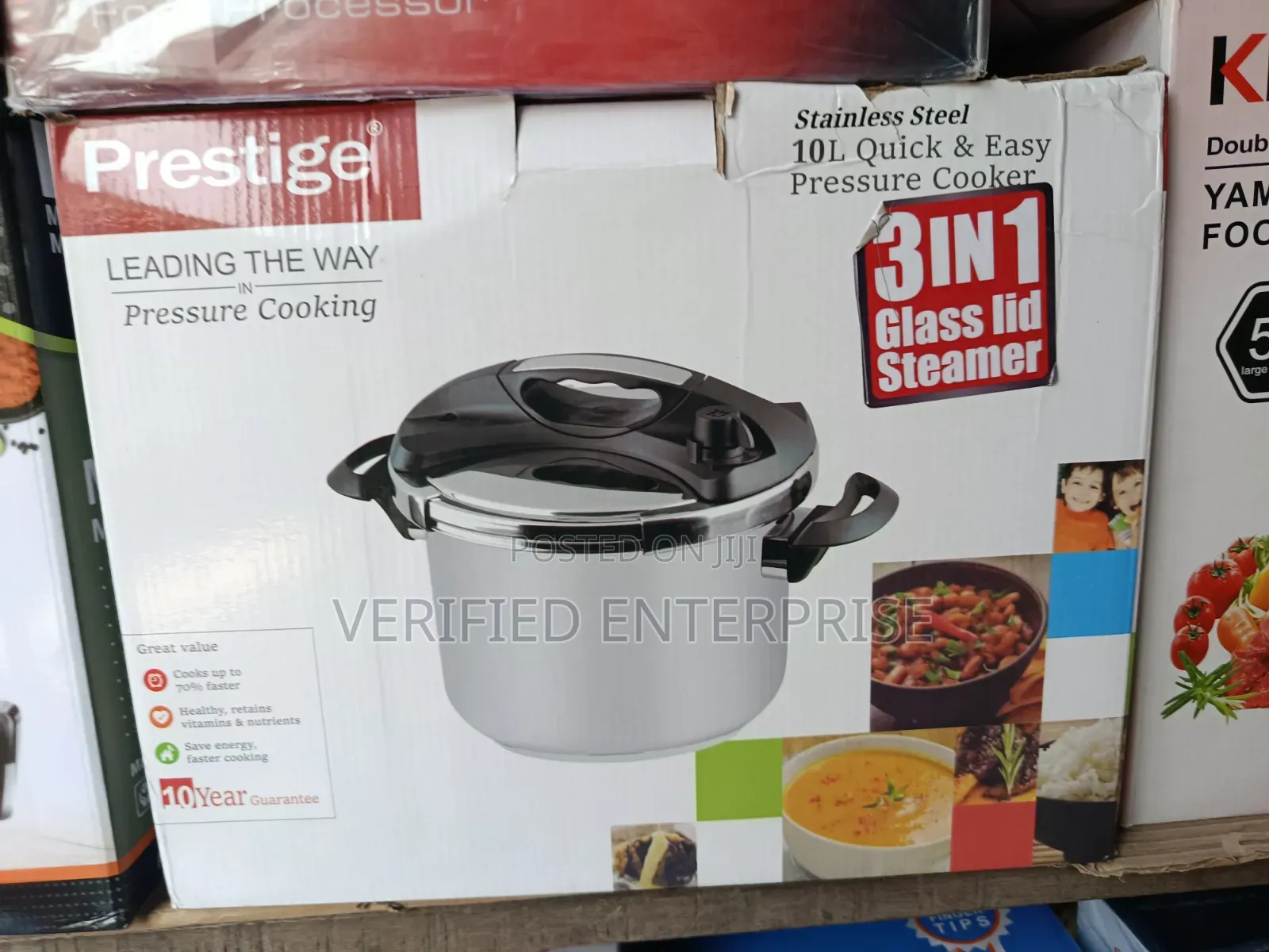 Prestige Stainless Pressure Pot - 10L