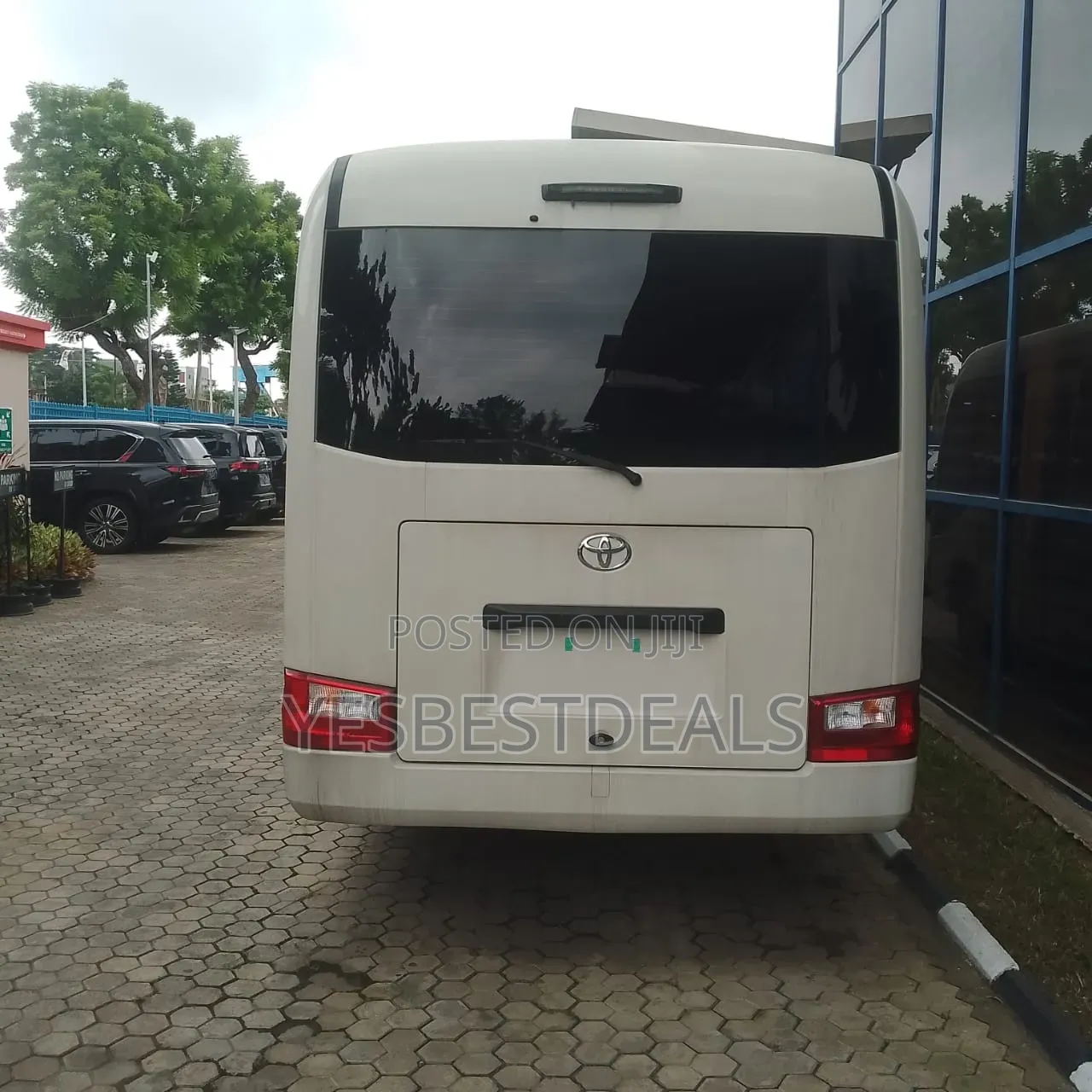 New Toyota Coaster 2025 White