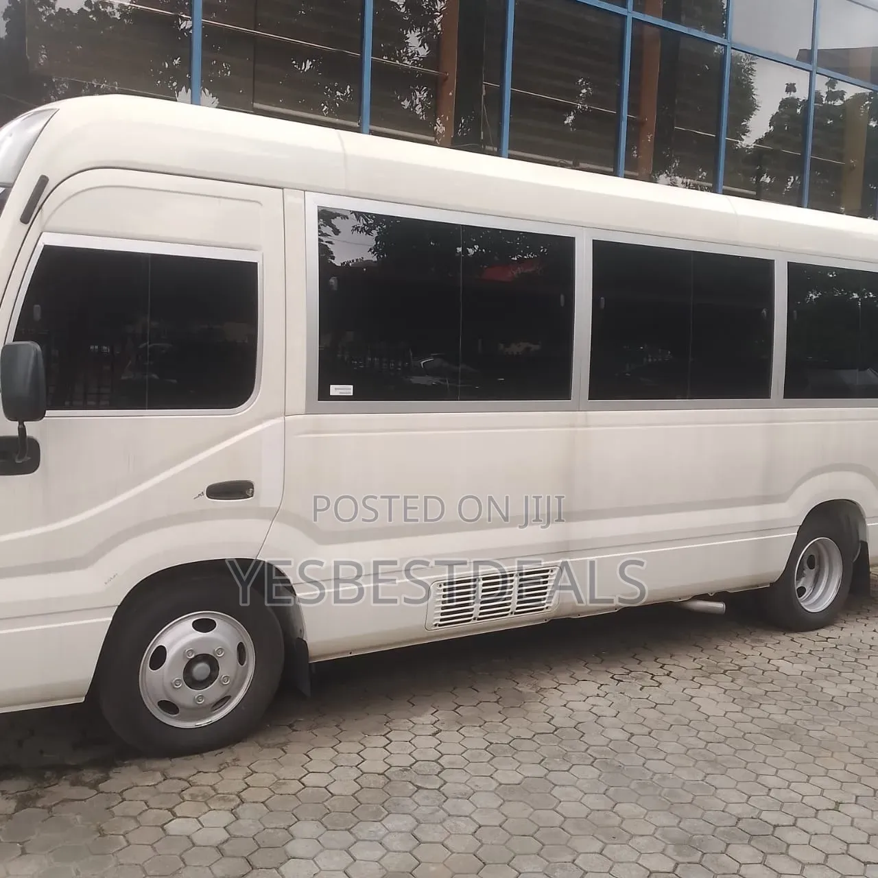 New Toyota Coaster 2025 White