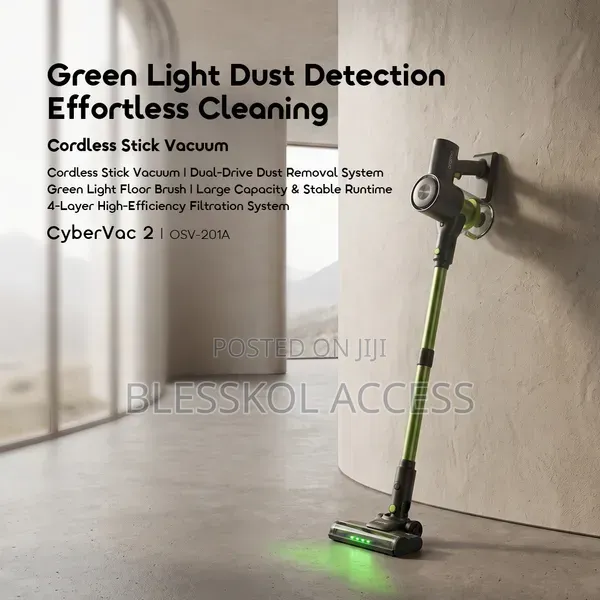 Oraimo CyberVac 2 Lightweight Powerful Cordless Stick Vacuum