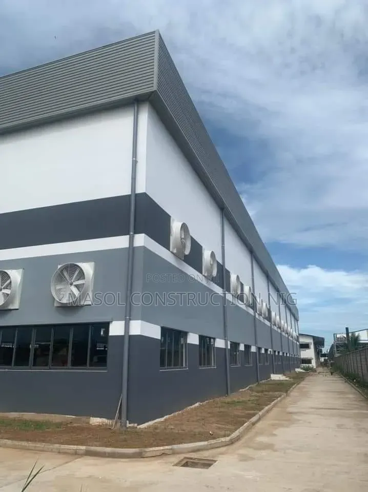 Modern Factory Exterior Development