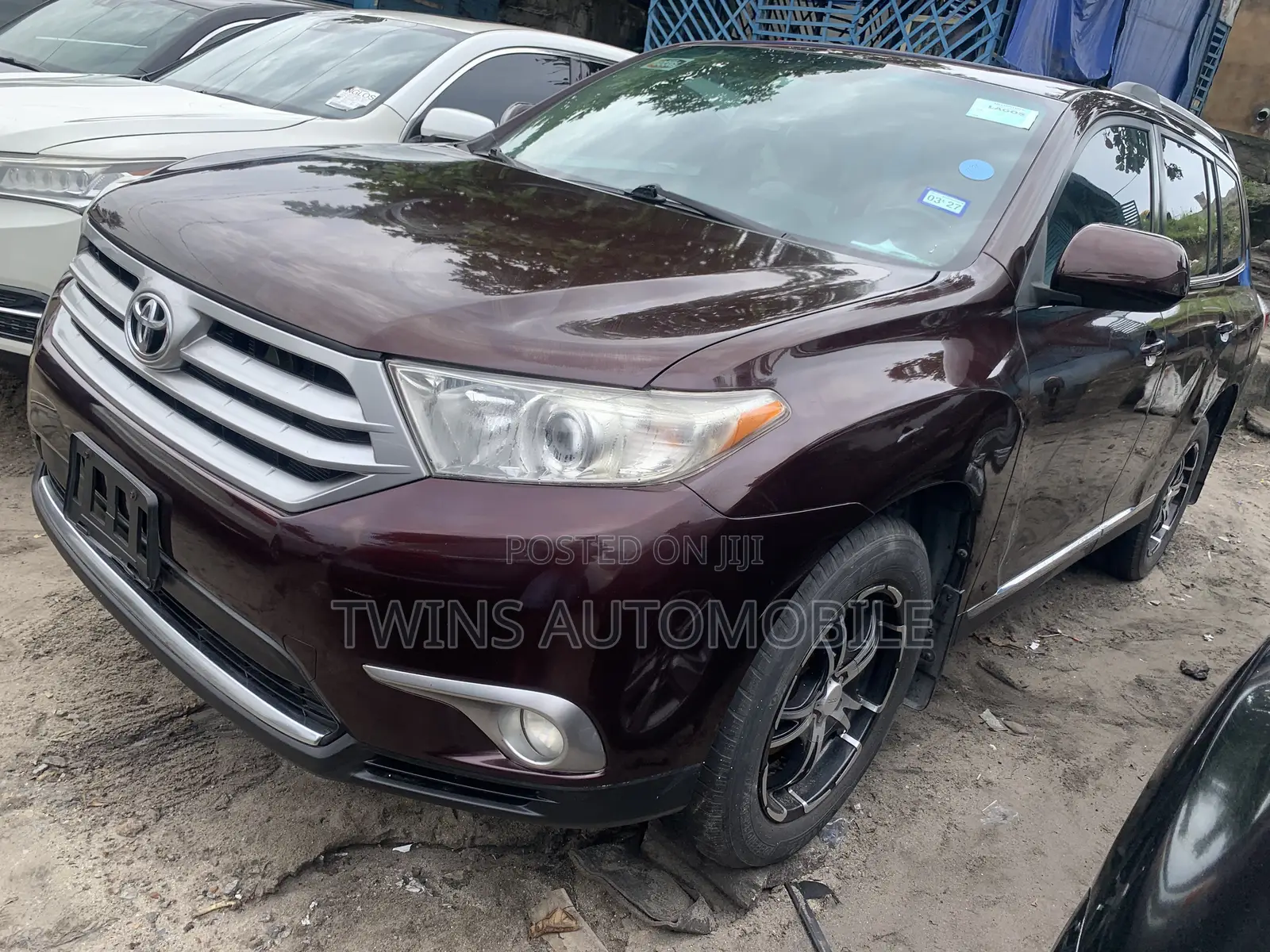 Toyota Highlander Limited 3.5l 4WD 2013 Burgundy